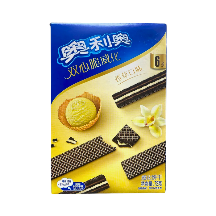 Oreo Double Heart Crisp Vanilla Flavor 72g 02.08.25