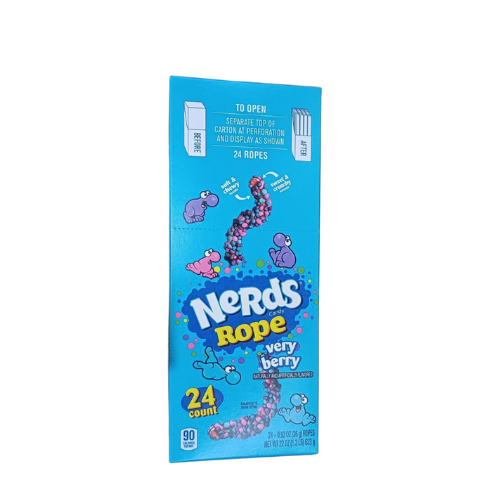 Nerds Rope Very Berry 26g mhd 06/26