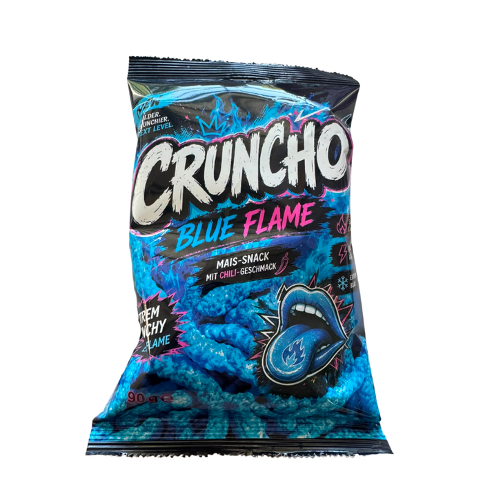 CRUNCHO Blue Flame Mais-Snack 90 g - My Candytown