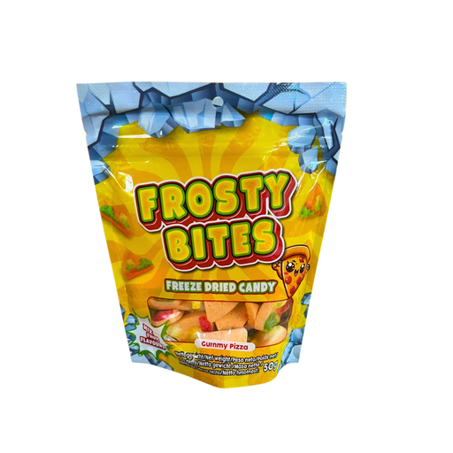 Frosty Bites Freezed Dried Candy - Gummy Pizza 50g - My Candytown