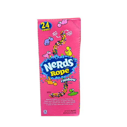 Nerds Rope Rainbow 26g mhd 06/26 - My Candytown