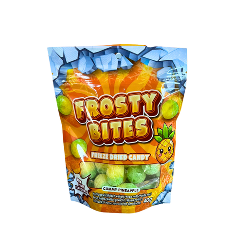 Frosty Bites Freezed Dried Candy - Pineapple Freeze 40g - My Candytown