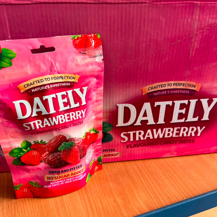 Dately Candy Dates Strawberry 100g - My Candytown