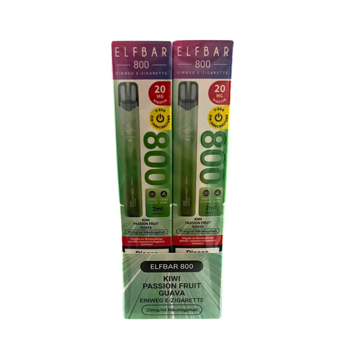 ELFBAR 800 Kiwi Passion Fruit Guava