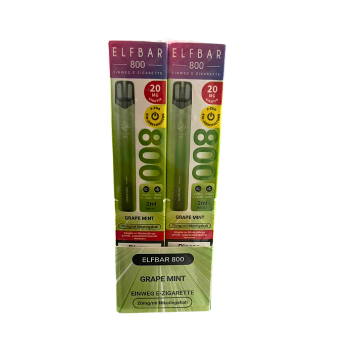 ELFBAR 800 Grape Mint - My Candytown