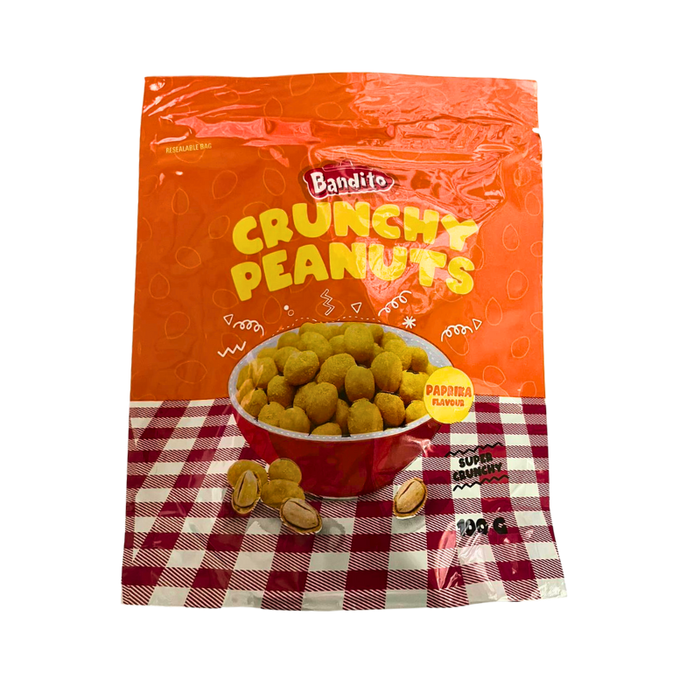 Crunchy Peanuts Paprika Flavour 100g