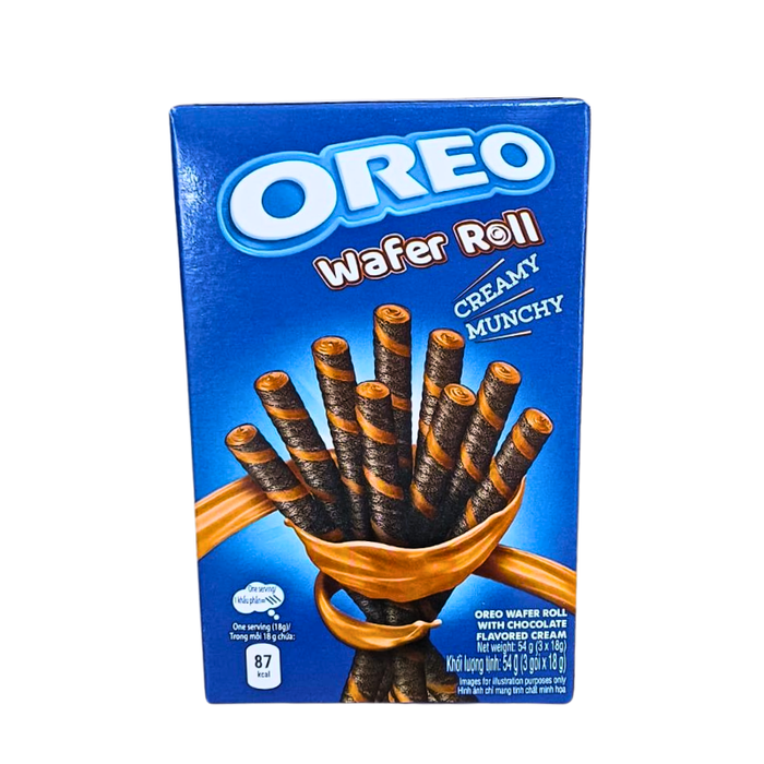 Oreo Wafer Roll Chocolate 54g 03/26