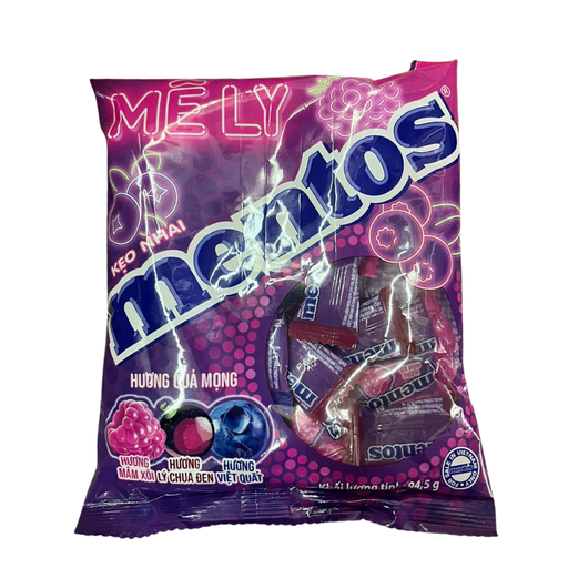 Mentos Chewing Candy Blueberry-Raspberry 94,5g - My Candytown