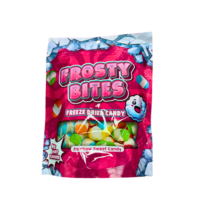 Frosty Bites Freezed Dried Candy - Rainbow Sweets Candy 50g mhd 2027