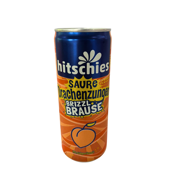 Saure Drachenzungen BRIZZLE Brause Pfirsich 250ml