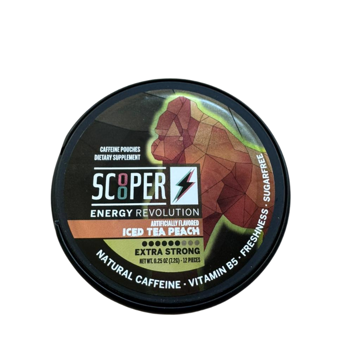 Scooper Energy Revolution Iced Tea Peach