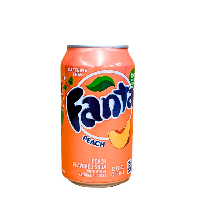 Usa Fanta Peach 355ml 04/26
