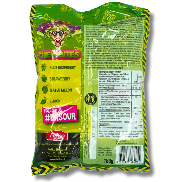 Dr. Sour Chew Bites (12 Stk./ VPE) - My Candytown