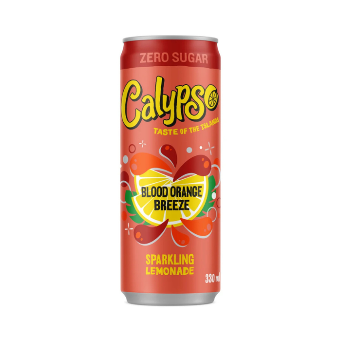 Calypso Blood Orange Breeze ZERO Sugar 330ml - My Candytown
