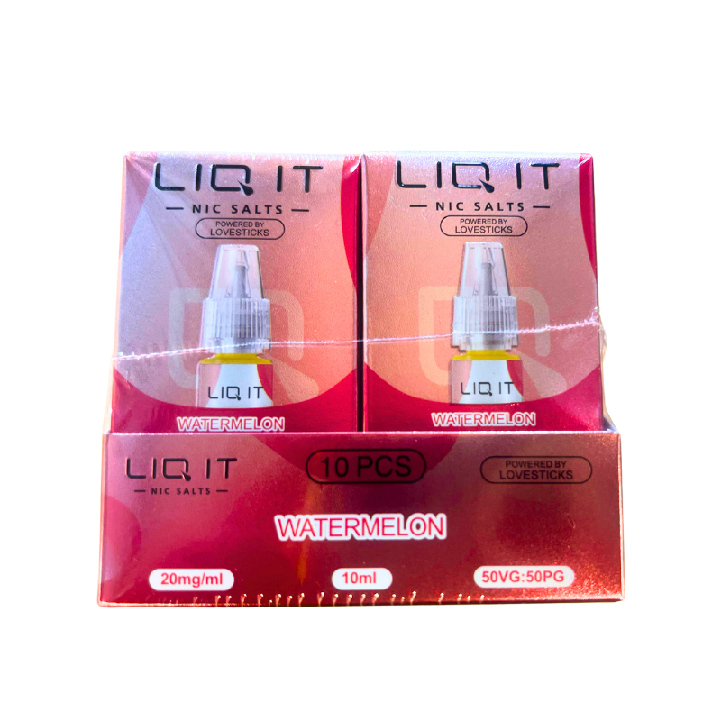 LIQ IT - Watermelon - 20mg Nikotin - 10ml — Candy Peak GmbH