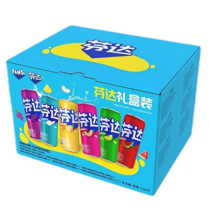 Fanta Mix Flavor Box China – 12 × 330 ml