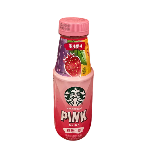 Starbucks Pink Drink Strawberry Flavour Chinese 270ml - My Candytown