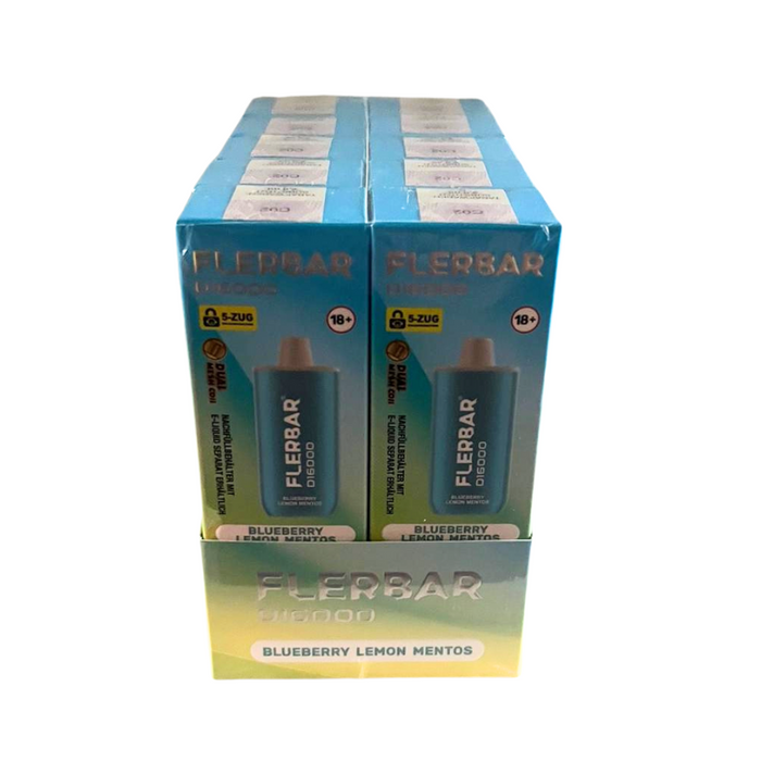 Flerbar D16000 Blueberry Lemon Mentos