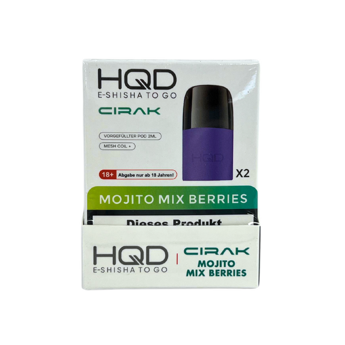 HQD CIRAK Pods 18mg (2.Stk.) Mojito Mix Berries