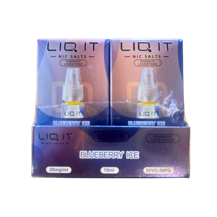 LIQ IT - Blueberry Ice - 20mg Nikotin - 10ml