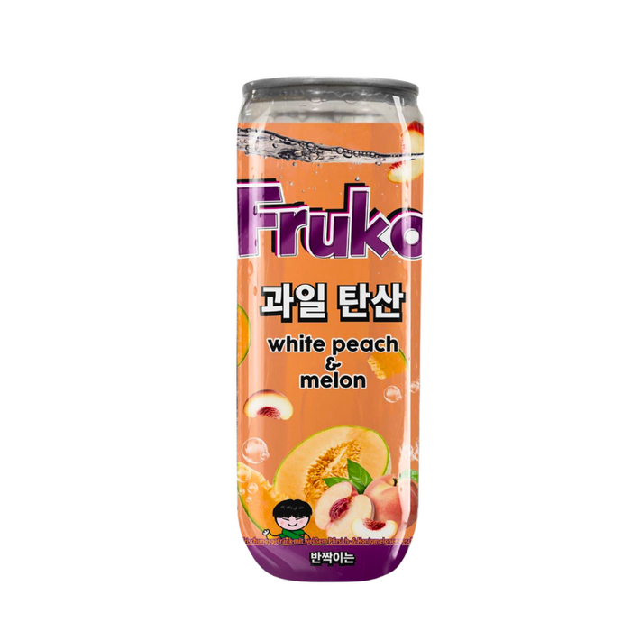 Fruko Frutti White Peach and Lemon 330ml