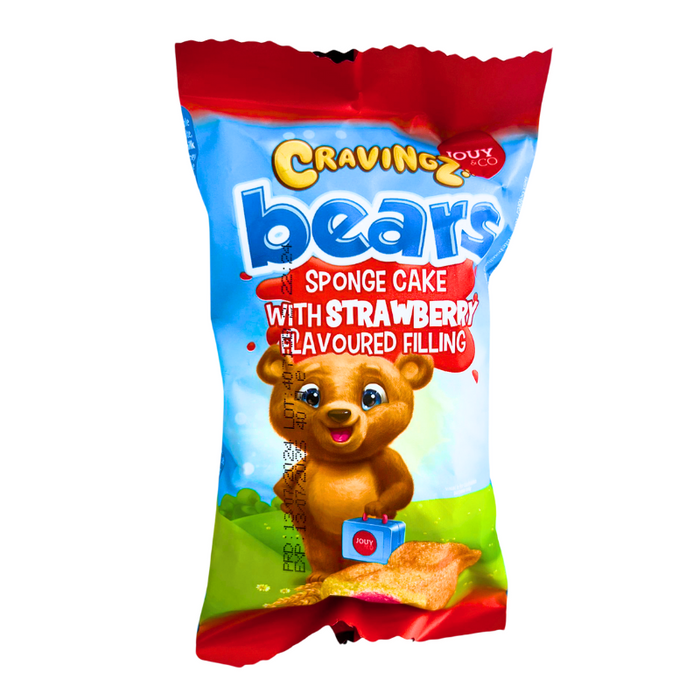 Cravingz Bears Strawberry Flavour 40g mhd 2026