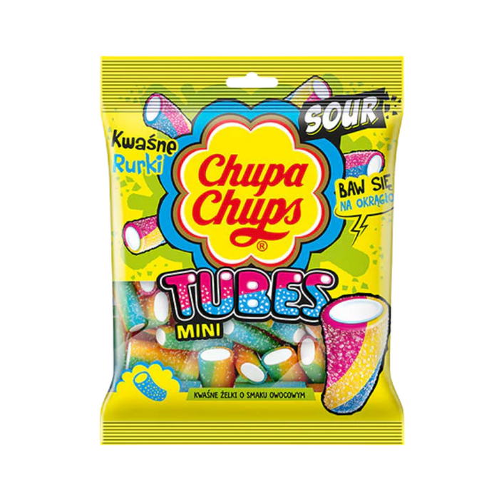 Chupa Chups Fruit  Mini Sour Sticks 55g