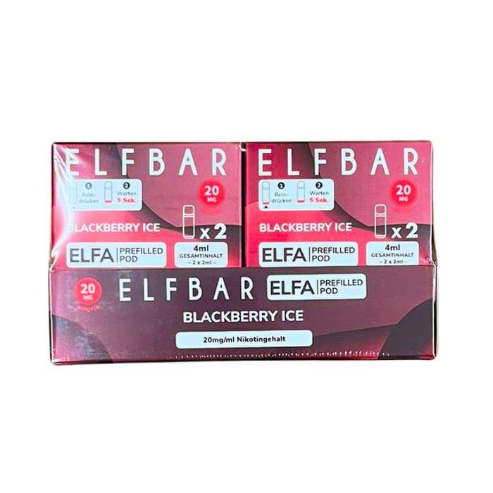 Elfbar Elfa Blackberry Ice 2er Pack - My Candytown