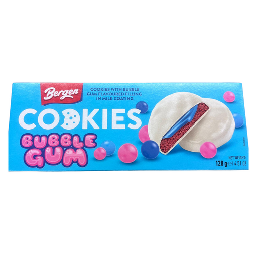 Bergen Bubble Gum Cookies 128g 05/27 - My Candytown