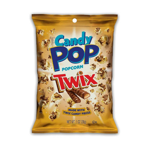 Candy Pop Popcorn Twix 28g  08/26 - My Candytown
