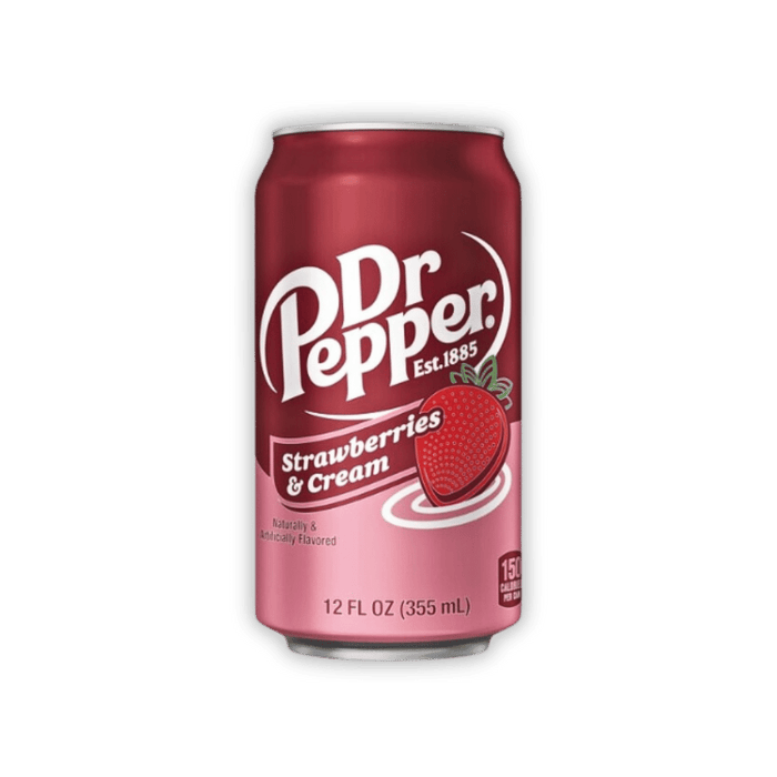 Dr. Pepper Strawberry & Cream 355ml 24.12.25