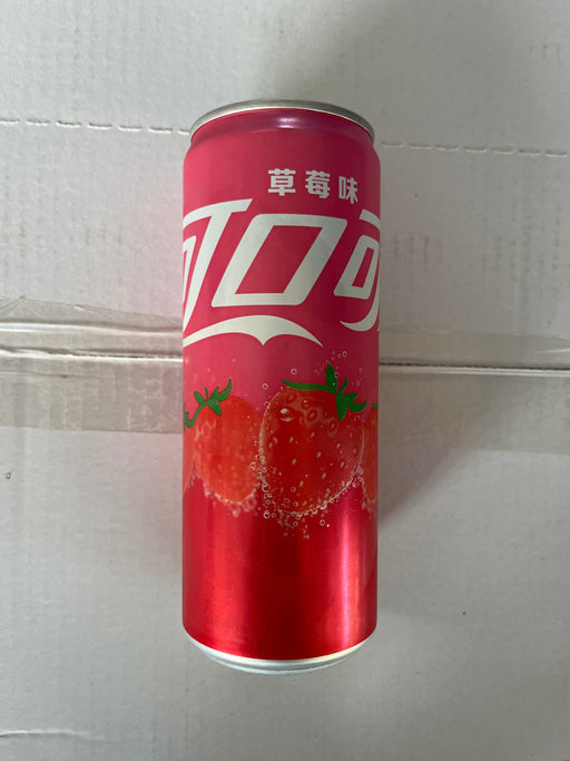 Coca Cola Strawberry China 330ml - My Candytown