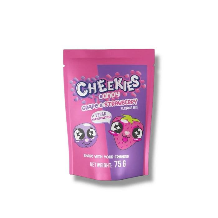 Cheekies Candy Grape & Strawberry 75g