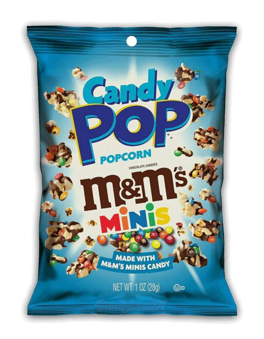 Candy Pop Popcorn M&M's 28g mhd 12/25