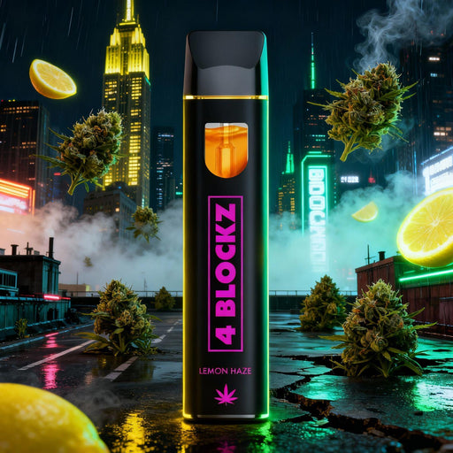 4 Blockz H3BTA Vape - Lemon Haze 1ml - My Candytown