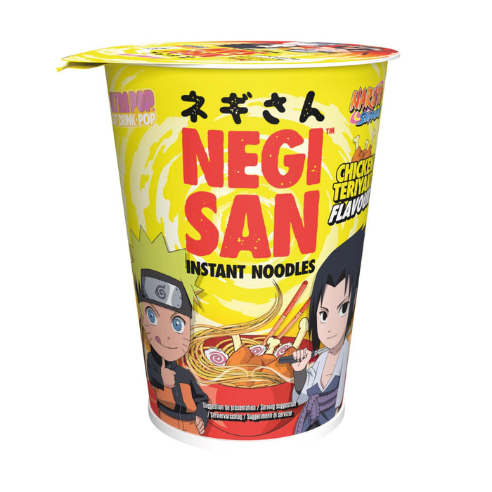 Naruto Shippuden Negisan Instant Noodles Chicken Teriyaki 65g - My Candytown