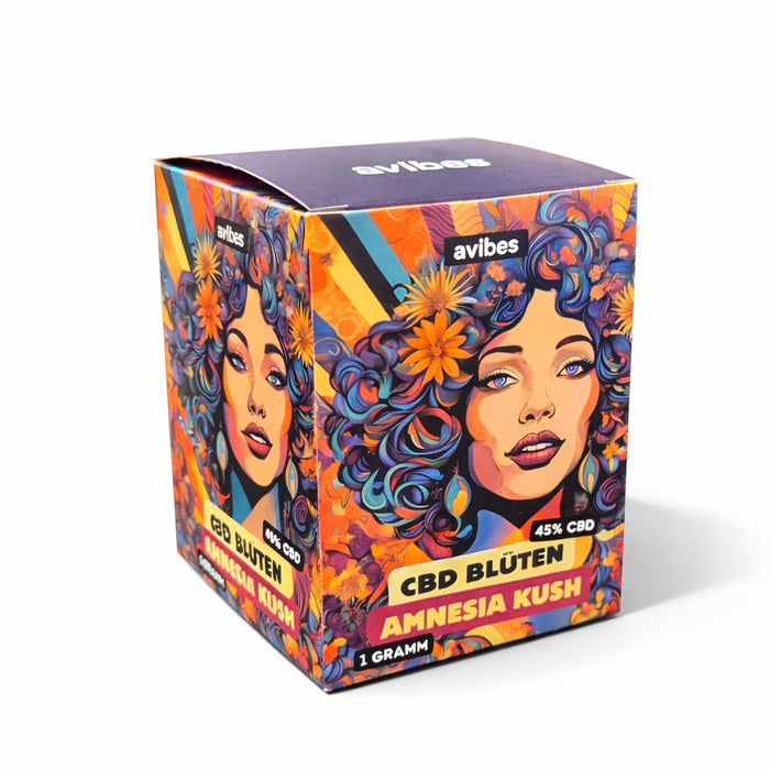 Avibes CBD Blüte - Amnesia Kush 45% 1g - My Candytown