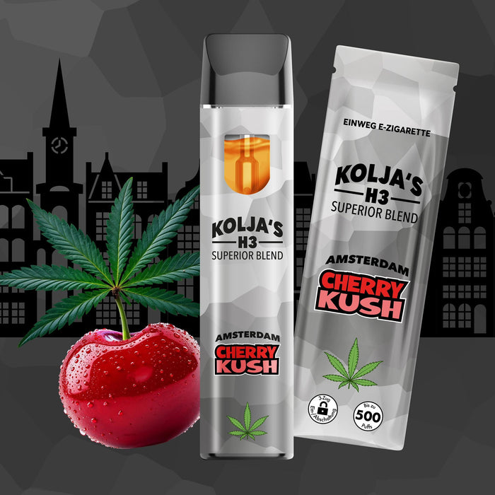 Kolja H3 Superior Vape Cherry Kush 1ml - My Candytown
