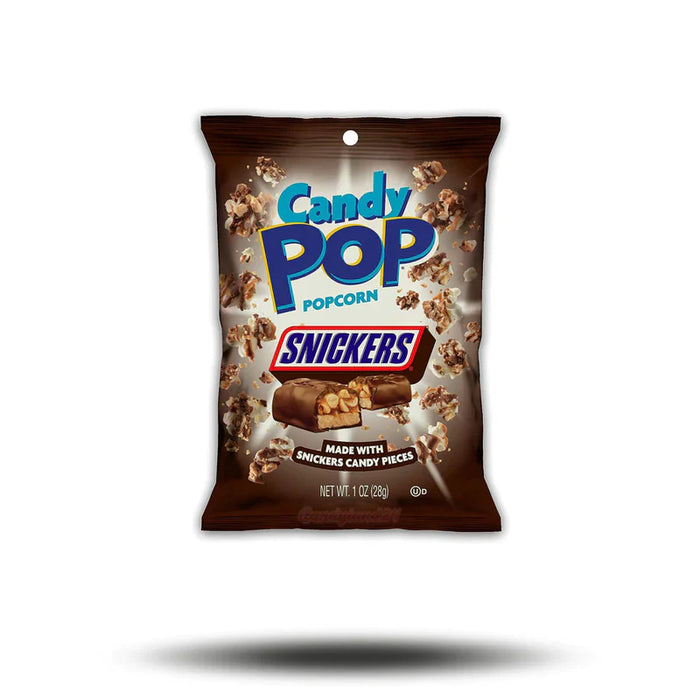 Candy Pop Popcorn Snickers 28g mhd 12/25