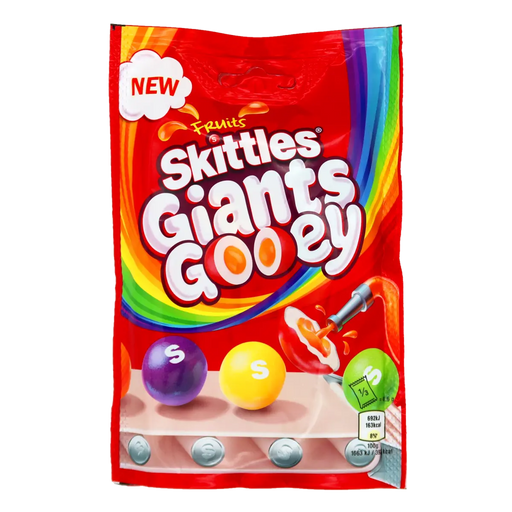 Skittles Giants Gooey 125g - My Candytown