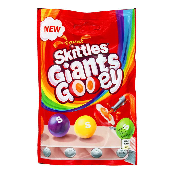 Skittles Giants Gooey 125g - My Candytown