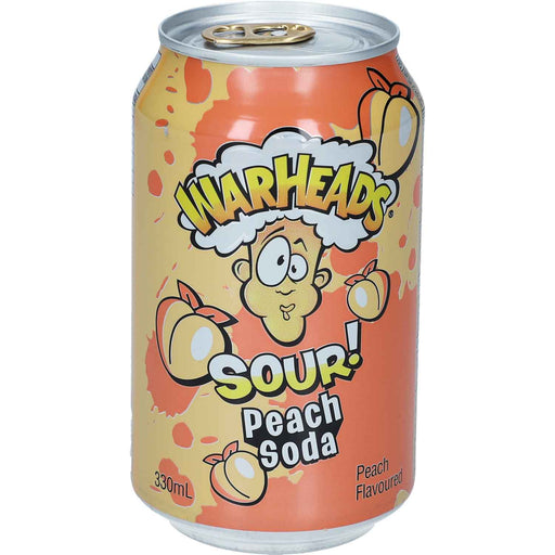 Warheads Sour! Peach 330ml - My Candytown