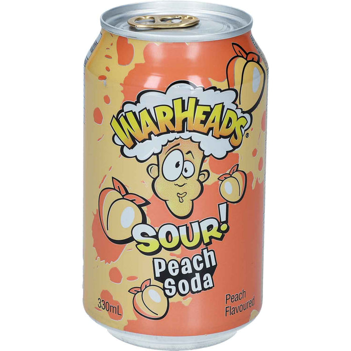 Warheads Sour! Peach 330ml - My Candytown